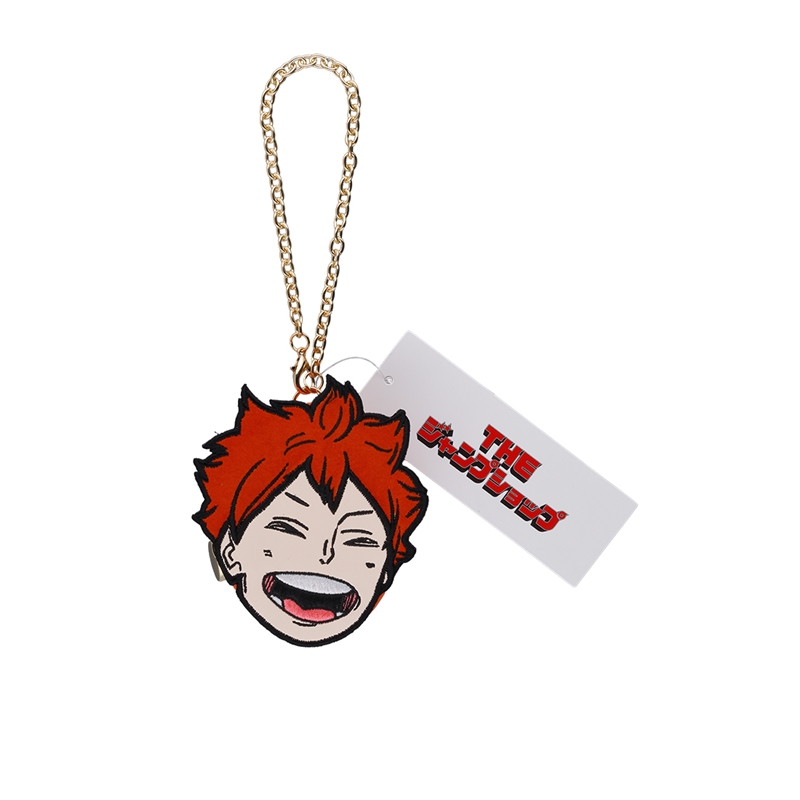 [Pre-order] [Made-to-order] JUMP Store Limited "Haikyu!!" Face Die-Cut Embroidered Pouch - Shoyo Hinata